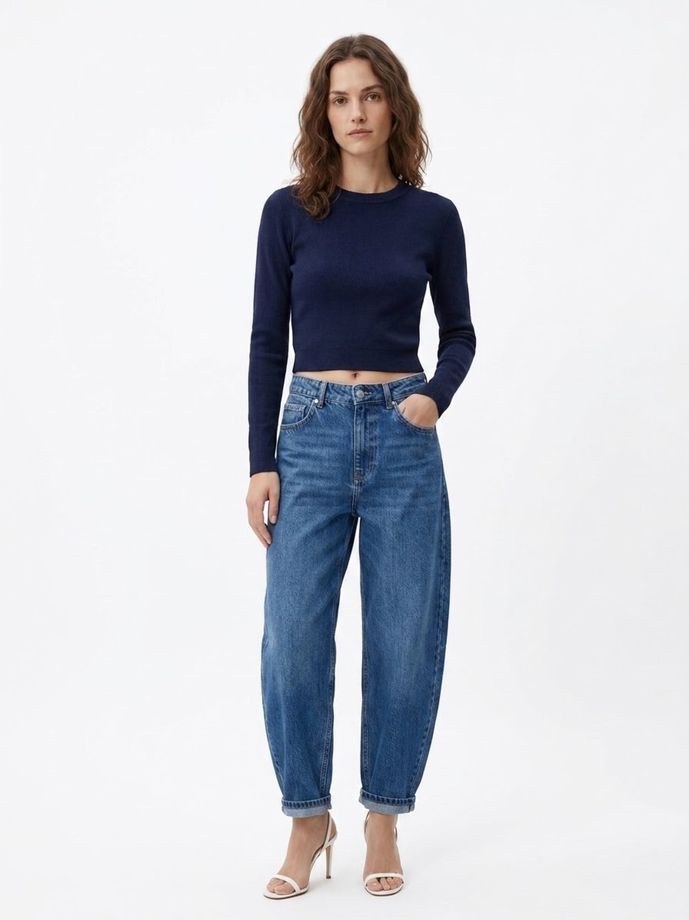 Zara Navy Blue Sweater